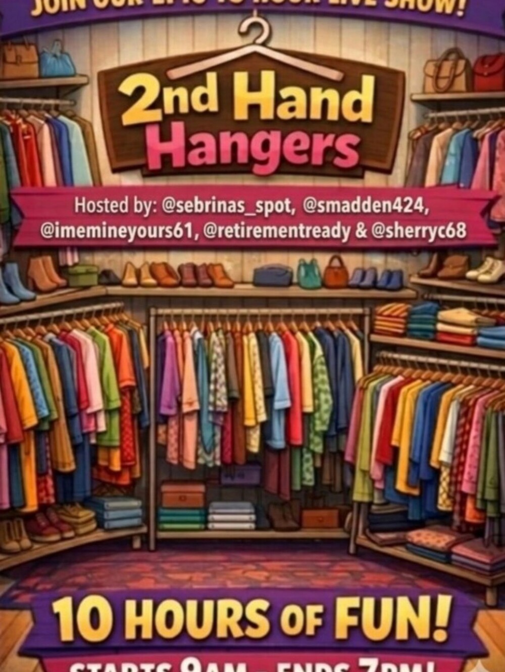 8/17 @9am - 11am CST